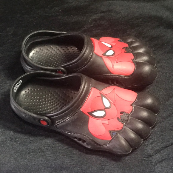 Marvel Spider-Man Kids Shoes sz 2-3 NWOT - Picture 4 of 5